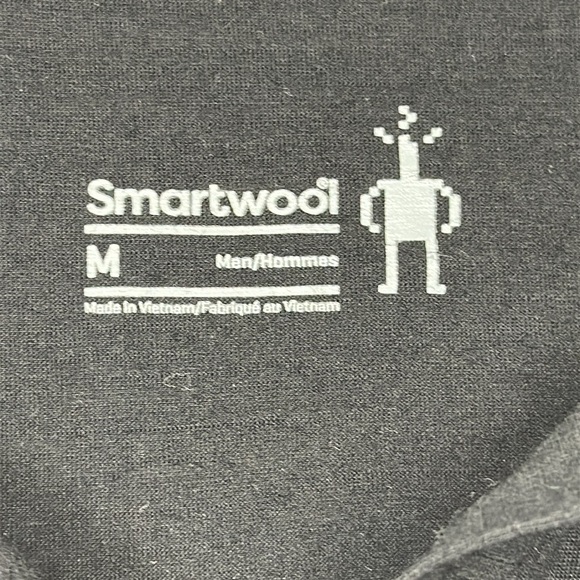 Smartwool Men's Black Polo Short Sleeve Shirt Medium - Picture 8 of 10